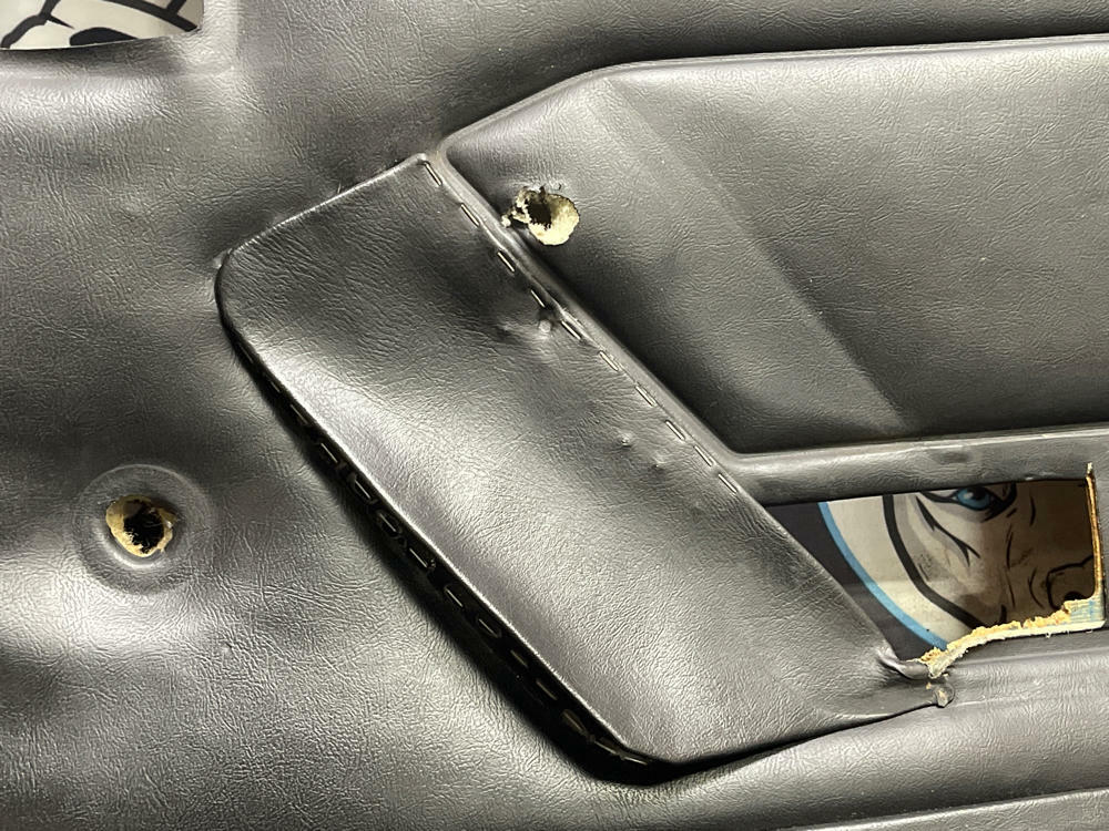 1987-93 Ford Mustang OEM Black Door Panels 304