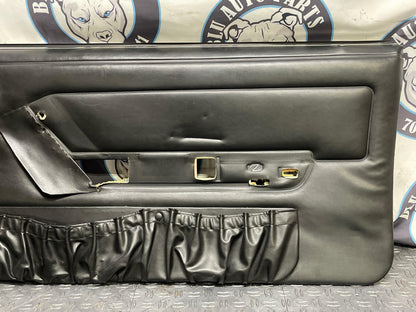 1987-93 Ford Mustang OEM Black Door Panels 304