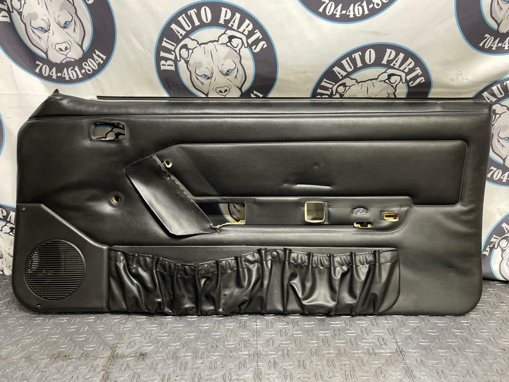 1987-93 Ford Mustang OEM Black Door Panels 304