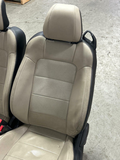 2015-23 Ford Mustang Convertible Leather Seats Front & Rear 312