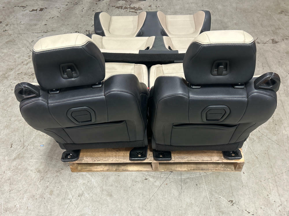 2015-23 Ford Mustang Convertible Leather Seats Front & Rear 312