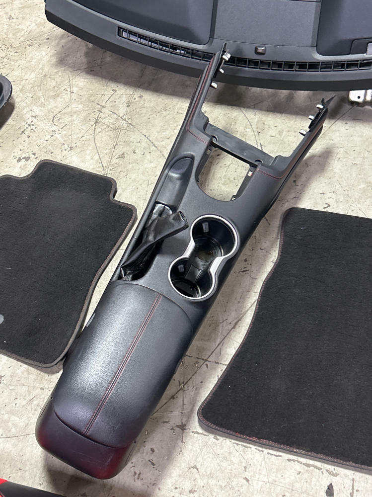 2018-23 Ford Mustang Show Stopper Red Interior Swap 310
