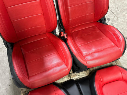 2018-23 Ford Mustang Show Stopper Red Interior Swap 310