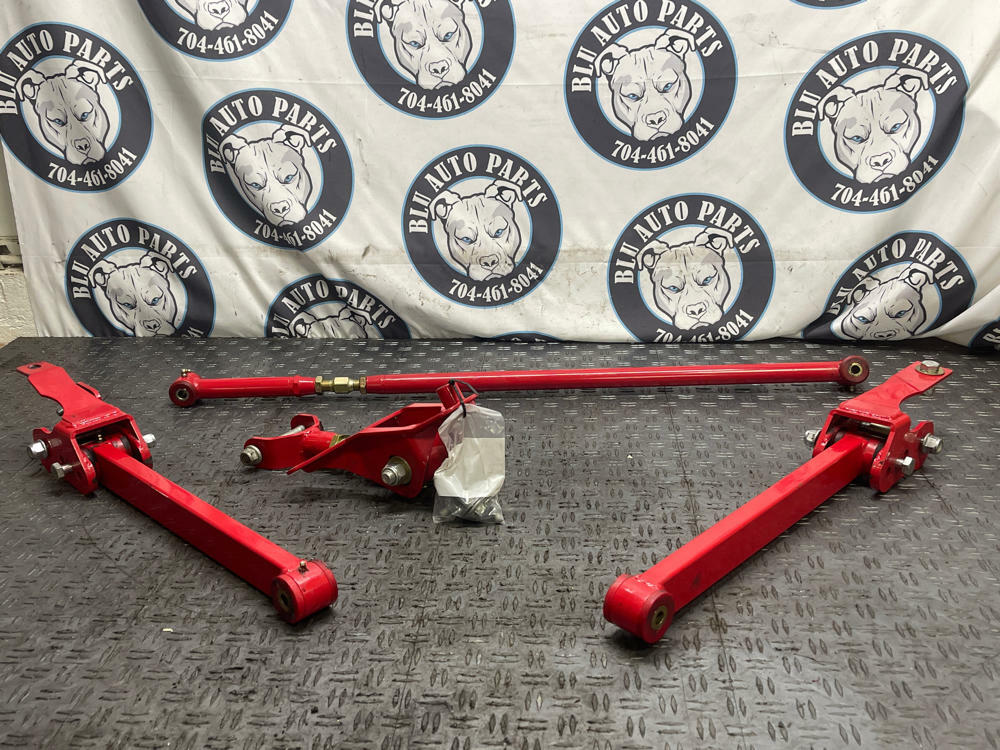 2011-14 Ford Mustang GT BMR Control Arms & Adjustable Pan Hard Bar 307