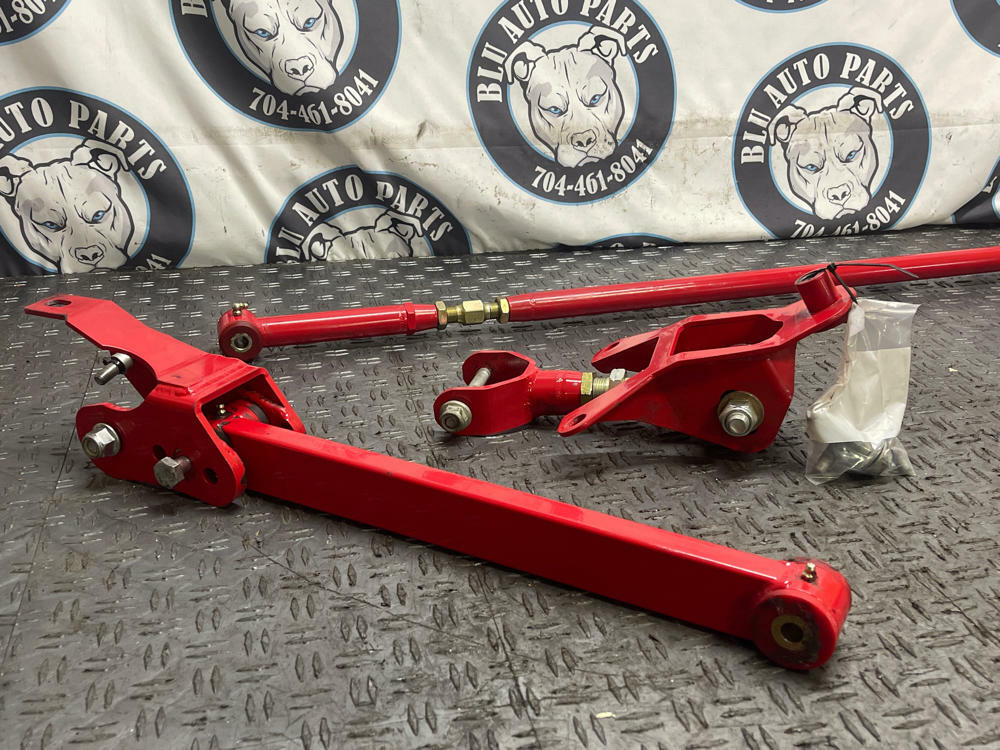 2011-14 Ford Mustang GT BMR Control Arms & Adjustable Pan Hard Bar 307