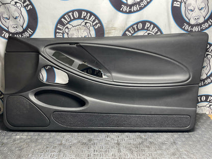 1999-04 Ford Mustang Dark Charcoal Door Panels LH RH Mint 38k Miles 302