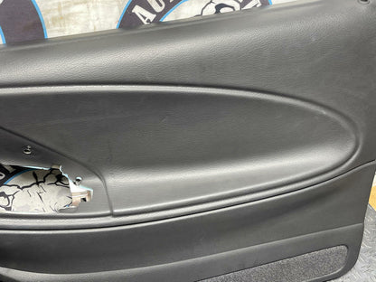 1999-04 Ford Mustang Dark Charcoal Door Panels LH RH Mint 38k Miles 302