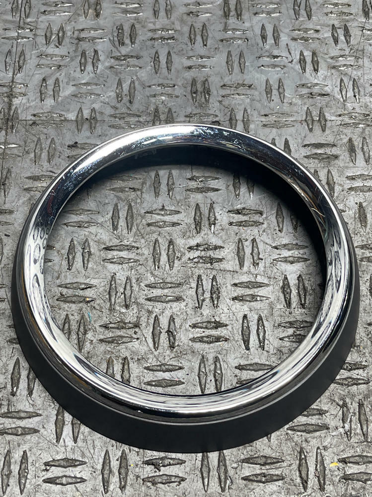 2011-14 Ford Mustang Premium Door Panel Speaker Chrome Ring Trim 294