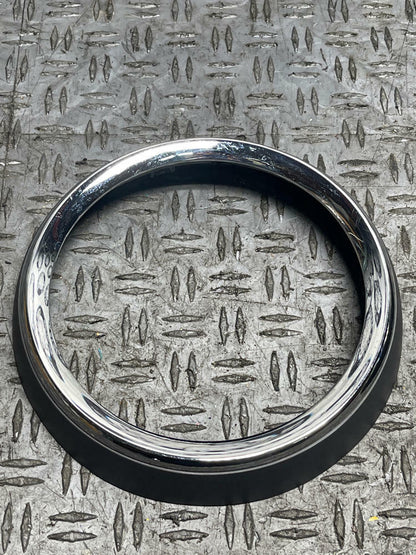 2011-14 Ford Mustang Premium Door Panel Speaker Chrome Ring Trim 294