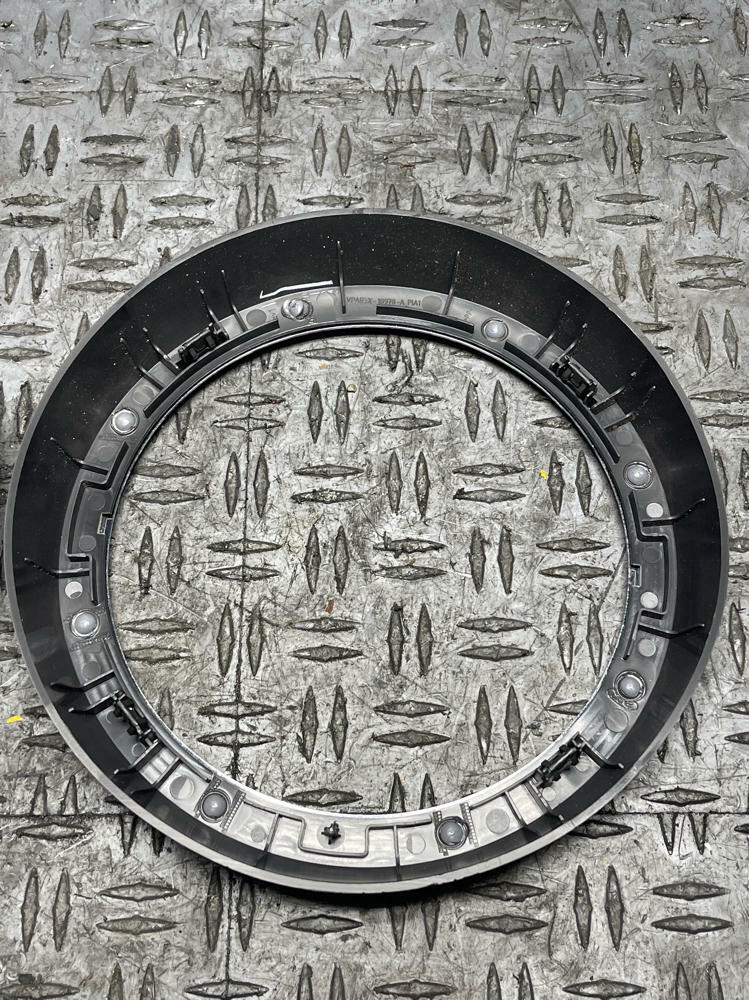 2011-14 Ford Mustang Premium Door Panel Speaker Chrome Ring Trim 294