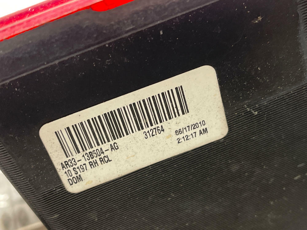 2011-12 Ford Mustang OEM Taillights 294