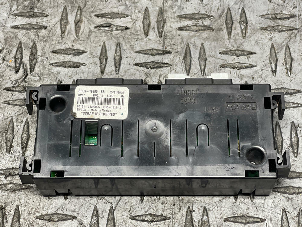 2011-14 Ford Mustang Climate Temperature Control Module 294