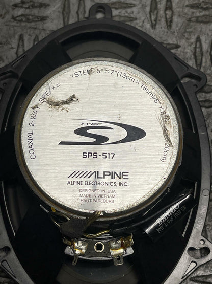 Alpine SPS-517 Speaker Pair 304