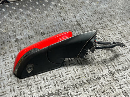2015-23 Ford Mustang Passenger RH Mirror Race Red PQ 56k Miles 310