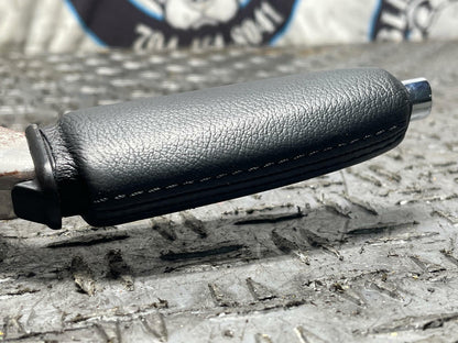 2018-23 Ford Mustang Leather Emergency Brake Handle Lever 56k Miles 310
