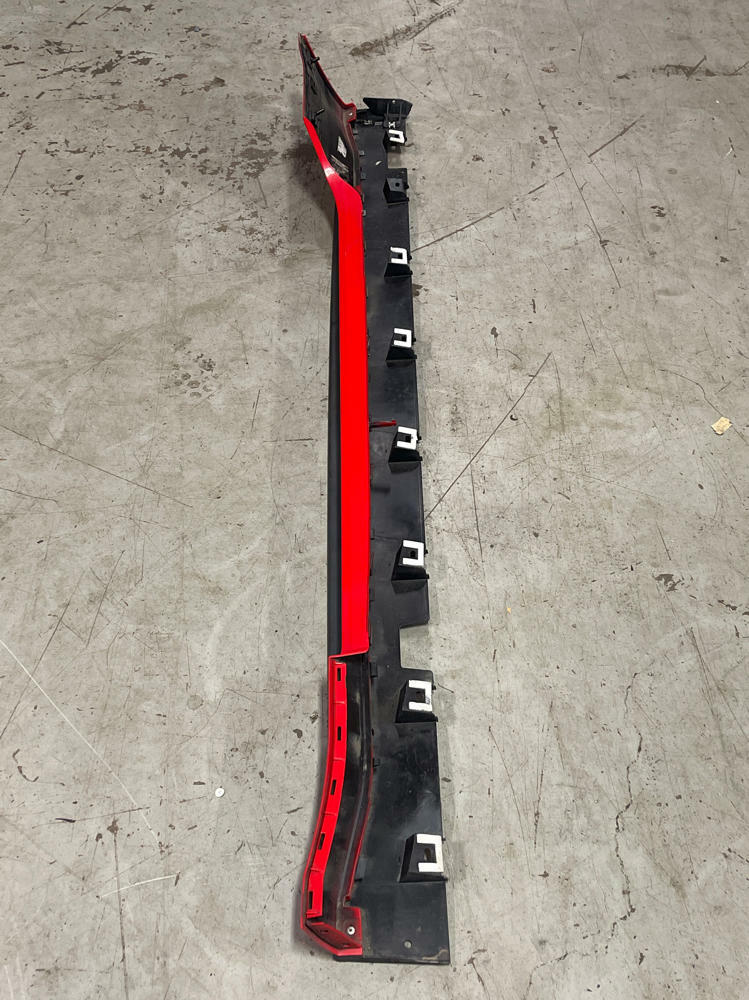 2015-23 Ford Mustang Passenger RH Side Skirt Rocker Race Red PQ 56k Miles 310