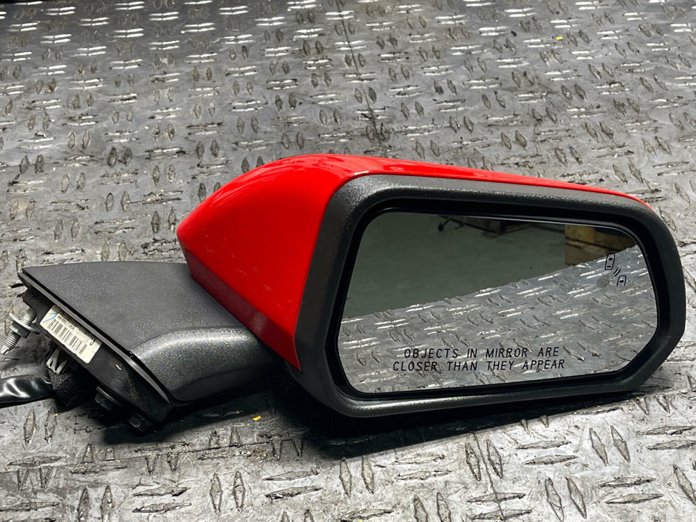 2015-23 Ford Mustang Passenger RH Mirror Race Red PQ 56k Miles 310