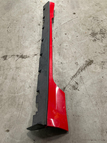 2015-23 Ford Mustang Driver LH Side Skirt Rocker Race Red PQ 56k Miles 310