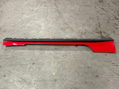 2015-23 Ford Mustang Passenger RH Side Skirt Rocker Race Red PQ 56k Miles 310