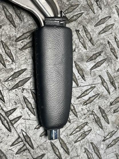 2018-23 Ford Mustang Leather Emergency Brake Handle Lever 56k Miles 310