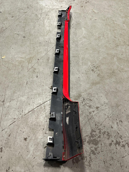 2015-23 Ford Mustang Passenger RH Side Skirt Rocker Race Red PQ 56k Miles 310