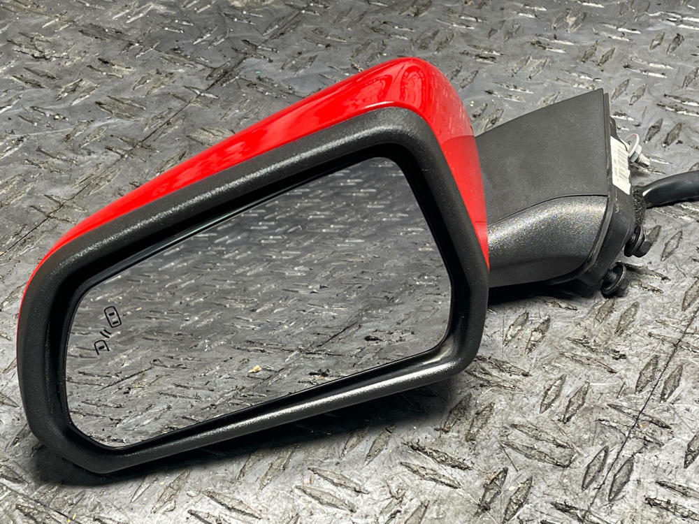 2015-23 Ford Mustang Driver LH Mirror Race Red PQ 56k Miles 310