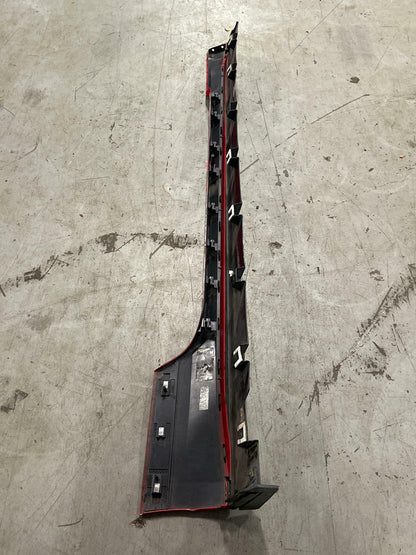 2015-23 Ford Mustang Driver LH Side Skirt Rocker Race Red PQ 56k Miles 310