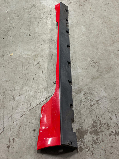 2015-23 Ford Mustang Passenger RH Side Skirt Rocker Race Red PQ 56k Miles 310
