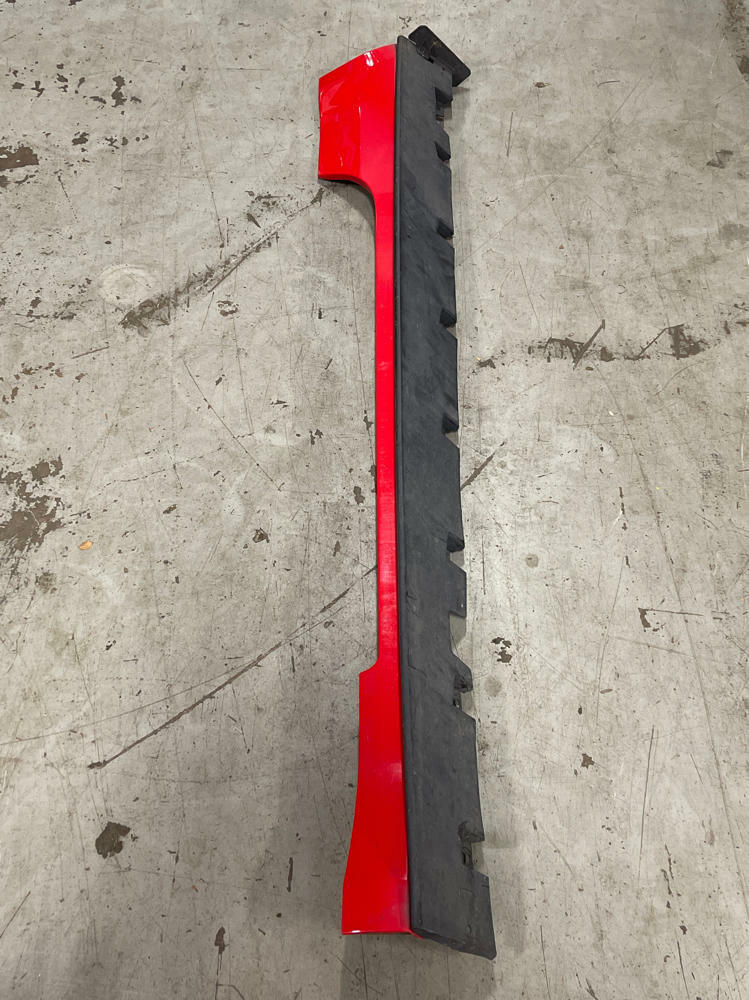 2015-23 Ford Mustang Driver LH Side Skirt Rocker Race Red PQ 56k Miles 310