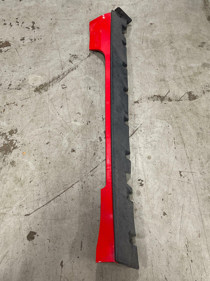 2015-23 Ford Mustang Driver LH Side Skirt Rocker Race Red PQ 56k Miles 310