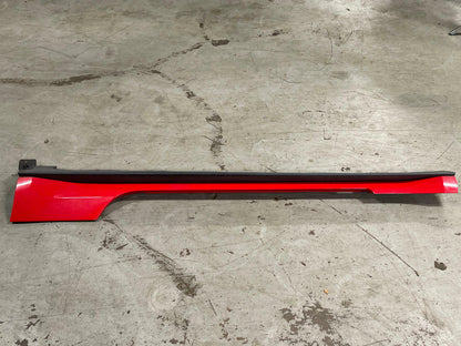 2015-23 Ford Mustang Driver LH Side Skirt Rocker Race Red PQ 56k Miles 310