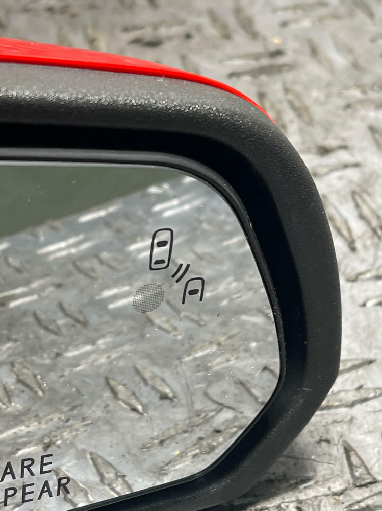 2015-23 Ford Mustang Passenger RH Mirror Race Red PQ 56k Miles 310