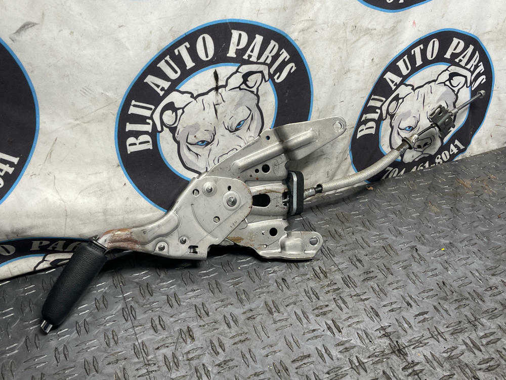 2018-23 Ford Mustang Leather Emergency Brake Handle Lever 56k Miles 310