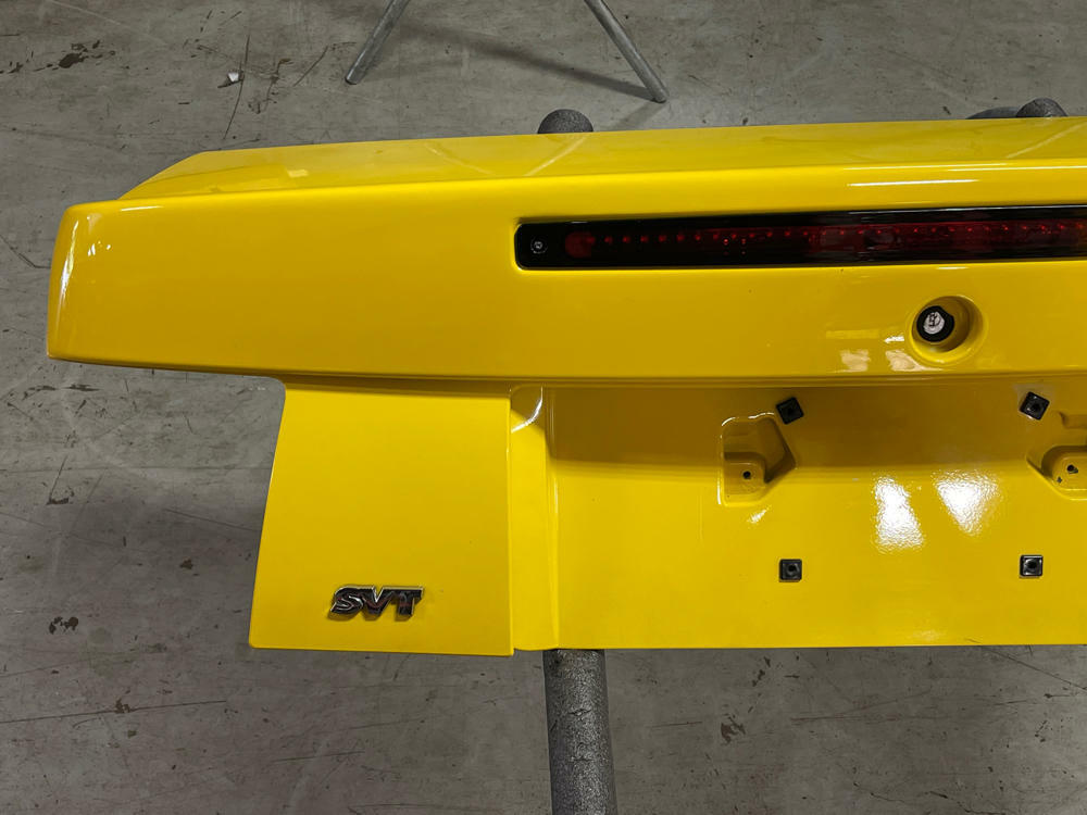 2003-04 Ford Mustang SVT Cobra Screaming Yellow Decklid 314