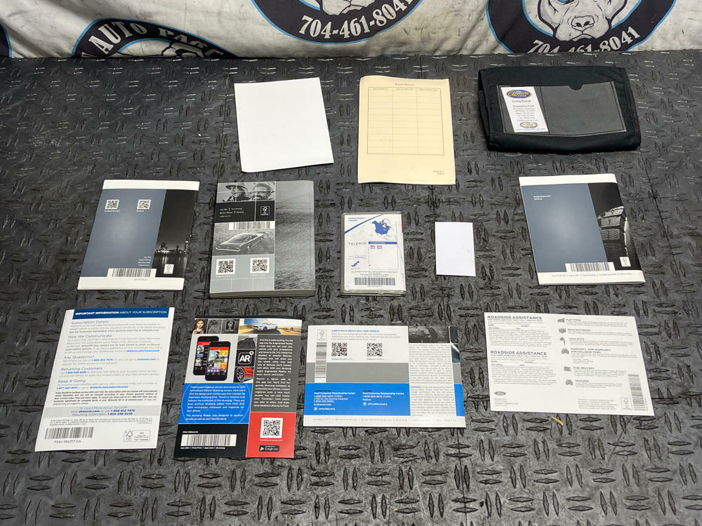 2015 Ford Mustang GT Owners Manual/Press Kit- COMPLETE 313