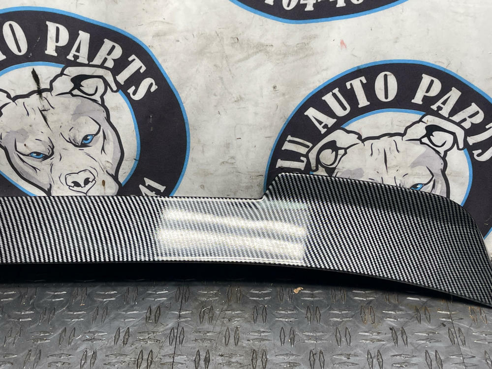 2015-17 Ford Mustang GT Aftermarket Carbon Fiber Roof Lip Spoiler 317