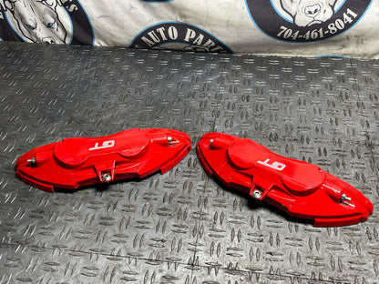 2015-17 Ford Mustang GT Front Brake Caliper Red Faux Covers 317
