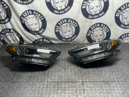 2015-17 Ford Mustang GT Aftermarket Head Lights Pair 317