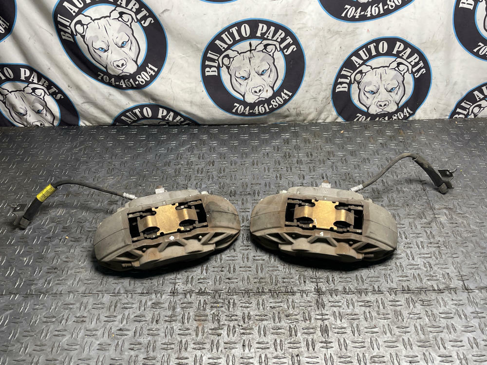 2015-17 Ford Mustang GT Base Model Front Brake Calipers Pair 317