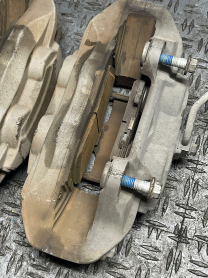 2015-17 Ford Mustang GT Base Model Front Brake Calipers Pair 317