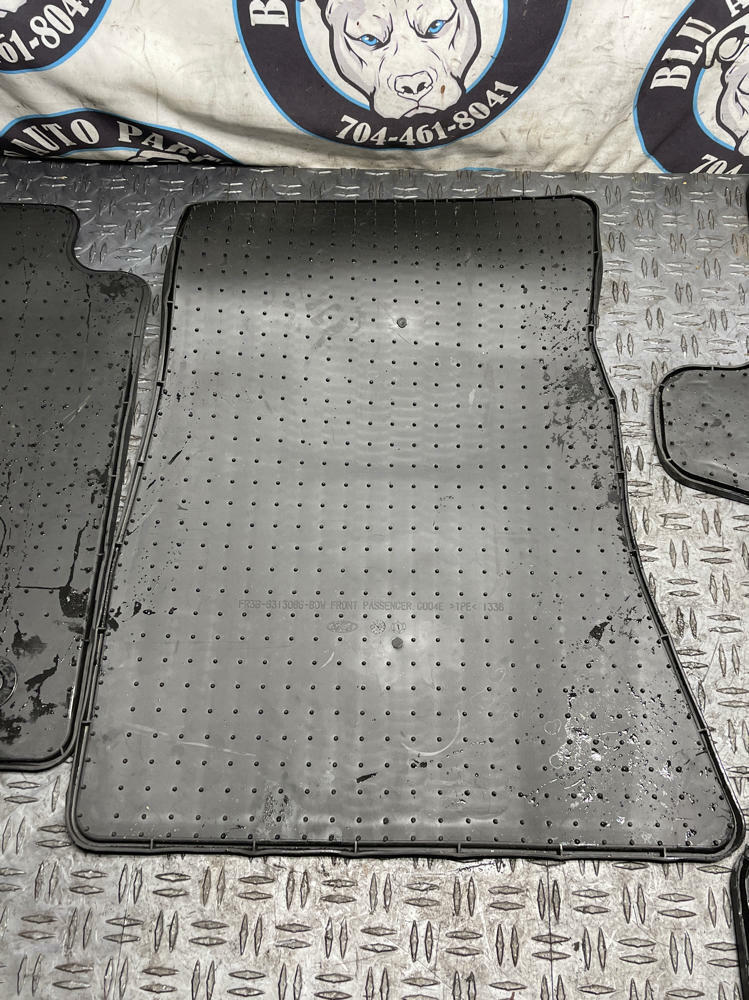 2015-17 Ford Mustang OEM Coupe Rubber Floor Mat Set 317