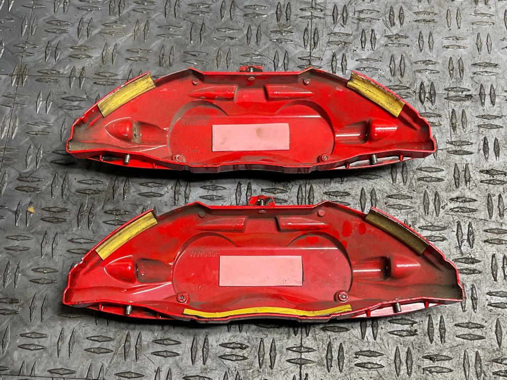2015-17 Ford Mustang GT Front Brake Caliper Red Faux Covers 317