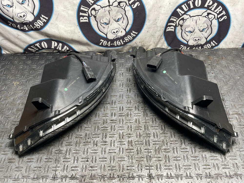 2015-17 Ford Mustang GT Aftermarket Head Lights Pair 317