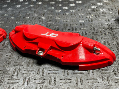 2015-17 Ford Mustang GT Front Brake Caliper Red Faux Covers 317
