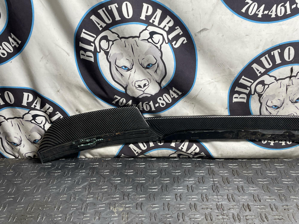 2015-17 Ford Mustang GT Aftermarket Carbon Fiber Roof Lip Spoiler 317