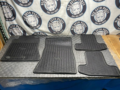 2015-17 Ford Mustang OEM Coupe Rubber Floor Mat Set 317
