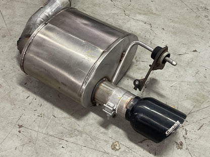 2015-17 Ford Mustang GT Corsa Axle Back Mufflers Pair- Black Tips, Dual Exit 317