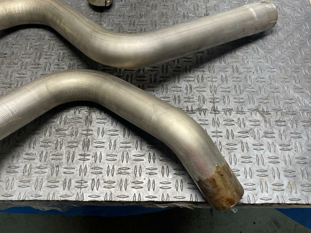 2011-14 Ford Mustang GT Aftermarket Over The Axle Pipes 3 Inch 311