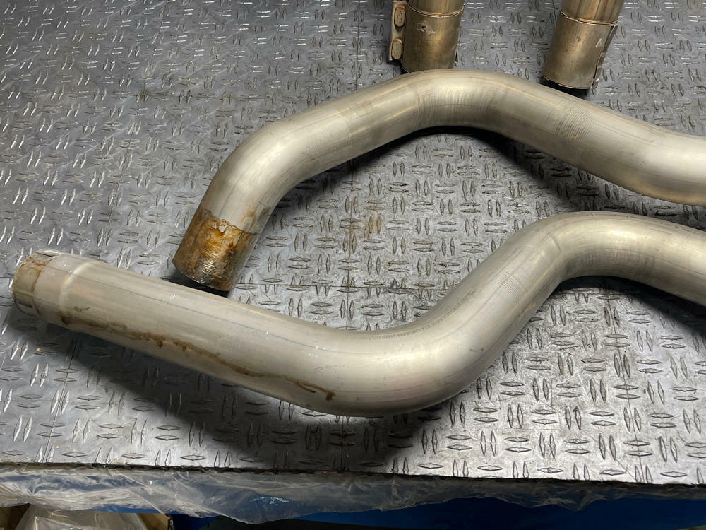 2011-14 Ford Mustang GT Aftermarket Over The Axle Pipes 3 Inch 311