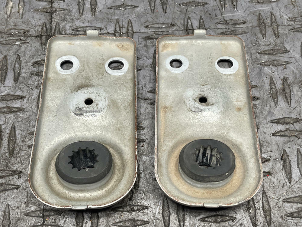 2011-14 Ford Mustang GT OEM Upper Radiator Brackets Pair 311